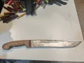 Стар голям нож 44 см, снимка 6