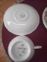 Английски сет за чай/кафе  от костен порцелан , снимка 3