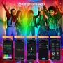 RGBIC LED Подова лампа 140см с App и Music Sync, снимка 6