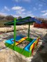 Детски пясъчник с пейки и капак, снимка 1 - Градински мебели, декорация  - 28644185