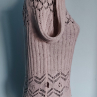 Бял копринен пуловер "Kismet" / унисайз / хипоалергичен , снимка 6 - Блузи с дълъг ръкав и пуловери - 36052639