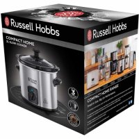 НОВ Компактен уред за бавно готвене Russell Hobbs, снимка 2 - Мултикукъри - 34637382