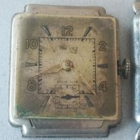 Ретро часовник. Vintage watch. Military. Tank. DAEMONT antimagnetic 15 jewels. Swiss made. Мъжки, снимка 10 - Антикварни и старинни предмети - 40601266