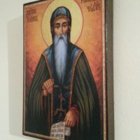 Икона на Свети Йоан Рилски icona Sveti Ioan Rilski, снимка 3 - Картини - 13723144