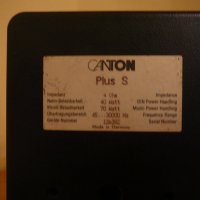CANTON PLUS S, снимка 6 - Ресийвъри, усилватели, смесителни пултове - 36005322