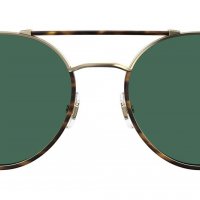  CARRERA луксозни кръгли метални нови унисекс слънчеви очила златисти, снимка 2 - Слънчеви и диоптрични очила - 34006307
