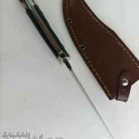 Нож стар немски военен кама ножче щик, снимка 5 - Ножове - 44412127