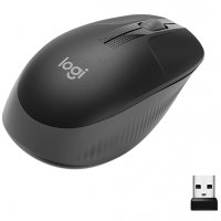 Нова безжична мишка Logitech М190, голяма, снимка 3 - Клавиатури и мишки - 34623756