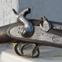 Английска капсулна пушка , снимка 3 - Антикварни и старинни предмети - 35862353
