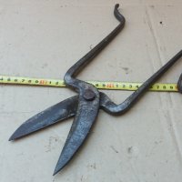 Кована абаджийска ножица , снимка 11 - Антикварни и старинни предмети - 41042873