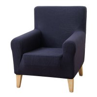 Нов Калъф за голям стол/кресло с подлакътници, Еластичен, Черен, Подарък калъф за възглавница, снимка 4 - Други - 38800783