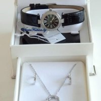 PIERRE CARDIN к-кт бижута и елегантен часовник, снимка 5 - Дамски - 44412179