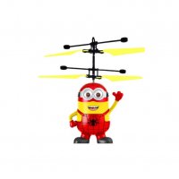 Летящ миньон играчка Despicable, детски дрон със сензор за препятствия, с батерия - код 1253, снимка 8 - Влакчета, самолети, хеликоптери - 34290466