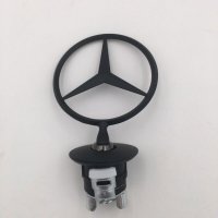 емблема за Мерцедес Mercedes-Benz 44mm черен гланц S E C CLK, снимка 3 - Аксесоари и консумативи - 40338590