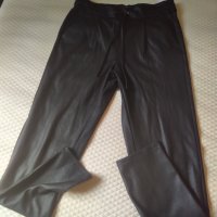 ONLY  нов спортно елегантен панталон с ефект на кожа , снимка 1 - Панталони - 42122175