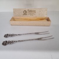 Антикварни сребърни вилици , снимка 4 - Антикварни и старинни предмети - 41968196