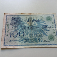 100 марки 1908 Германия, снимка 1 - Нумизматика и бонистика - 36243129