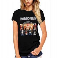  Дамска тениска Ramones 3 модела всички размери , снимка 3 - Тениски - 28864638