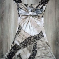 Ефектна дамска рокля - ликра, снимка 2 - Рокли - 41783991