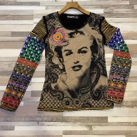 Desigual дамска блуза р-р М/Л, снимка 1 - Блузи с дълъг ръкав и пуловери - 38640798