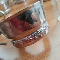 Руски чаши за чай стакани подстакани , снимка 4 - Антикварни и старинни предмети - 39896915