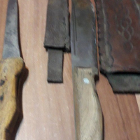 Стари  ковани  ножове, снимка 5 - Други ценни предмети - 36194017