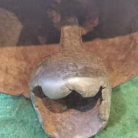 Стар бронзов чан звънец хлопка, снимка 6 - Антикварни и старинни предмети - 40852186