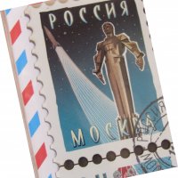Сет от 4 магнита от Русия-серия Марки, снимка 5 - Колекции - 39387596