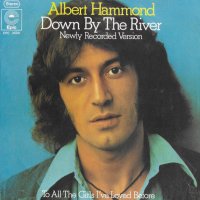 Грамофонни плочи Albert Hammond ‎– Down By The River 7" сингъл, снимка 1 - Грамофонни плочи - 42086629