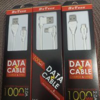 Кабел за данни, DeTech, USB - USB Type-C, 1.5A, 1.0m, снимка 5 - USB кабели - 33167642