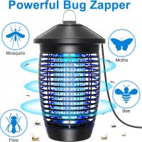 Нова Лампа за убиване на комари електрически убиец срещу насекоми, снимка 3 - Други стоки за дома - 39941560