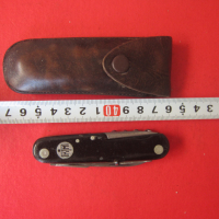 Уникален нож Алкосо Солинген 3 Райх в калъф, снимка 1 - Ножове - 36167470