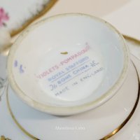 Троен сет Royal Stafford, модел  Violets Pompadour., снимка 7 - Колекции - 44252013