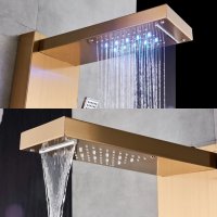 Хидромасажен душ панел за баня, смесител-БЕЗПЛАТНА ДОСТАВКА до 24 часа, снимка 9 - Душове - 30617672