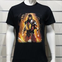 Нова мъжка тениска с дигитален печат Mortal Kombat, MK, видеоигра, снимка 5 - Тениски - 34657275