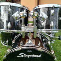 Slingerland'70-U.S.A. * Black Sparkle Pearl, снимка 9 - Ударни инструменти - 41491692