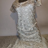 Дантелена рокля р-р М , снимка 8 - Рокли - 41344420
