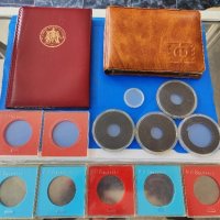 Класьори и кутии за монети, снимка 1 - Нумизматика и бонистика - 42019344