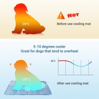 Подложка за охлаждане на кучета 60x90cm охлаждане на домашни любимци, снимка 2 - За кучета - 41612731