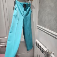 Елегантен панталон в морско син цвят, снимка 2 - Панталони - 41647517