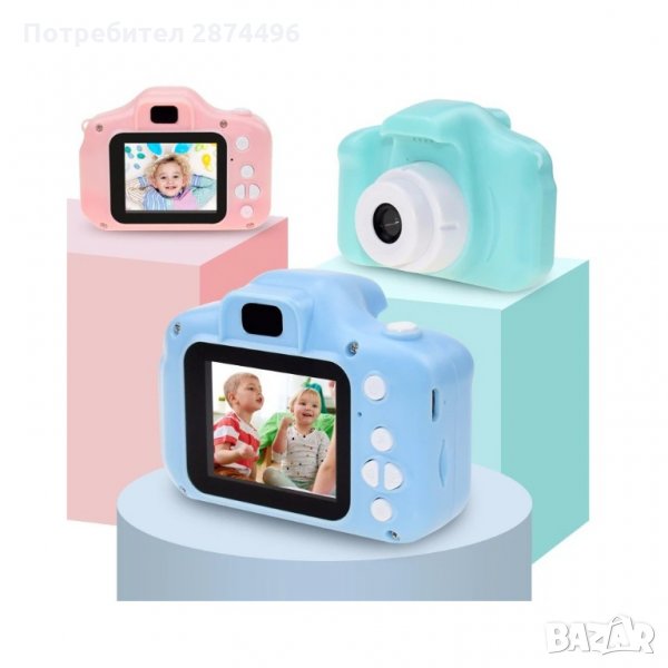 ДИГИТАЛЕН ДЕТСКИ ФОТОАПАРАТ - код 3253, снимка 1