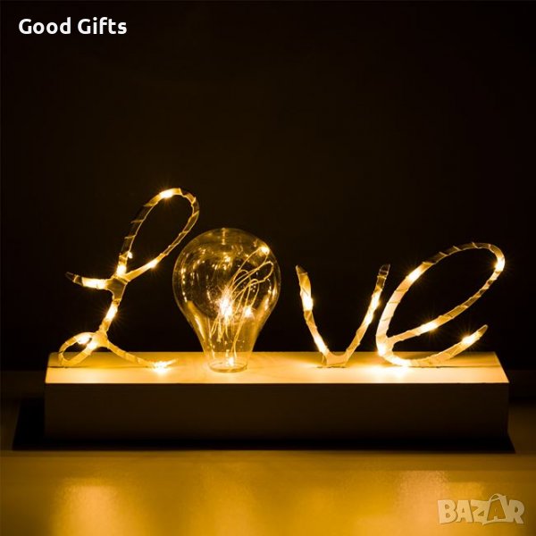 Декоративен светещ надпис Love , 26 LED, снимка 1