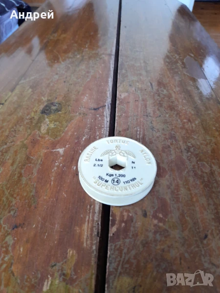 Старо риболовно влакно Tortue #3, снимка 1