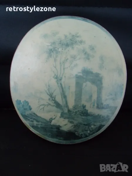 № 8006 старо малко дървена пано , снимка 1