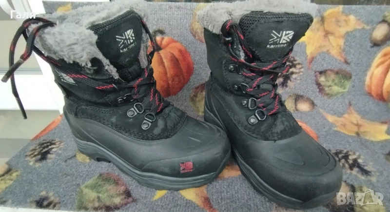 Детски велурени ботуши" Karimor"N: 30,5, снимка 1
