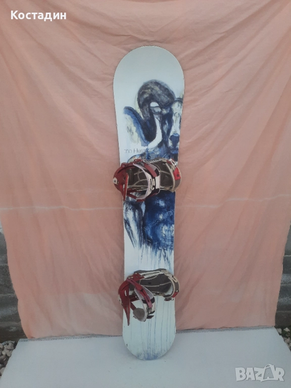 Сноуборд BATALEON the Hero 160см. с автомати, снимка 1
