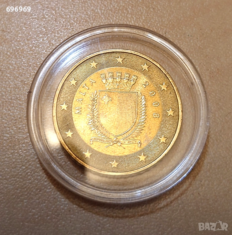 Малта 50 цента 2008, снимка 1
