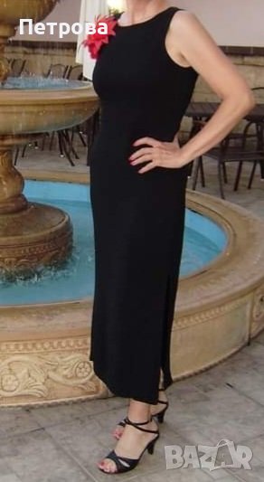 Черна стилна рокля ESPRIT, снимка 1