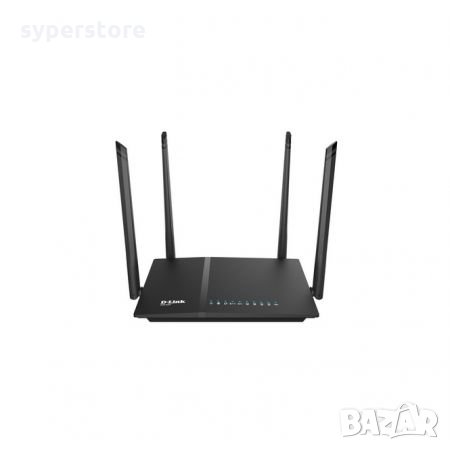 Безжичен Рутер 2-лентов D-Link DIR-825 AC1200 Wi-Fi за дома и офиса, снимка 1