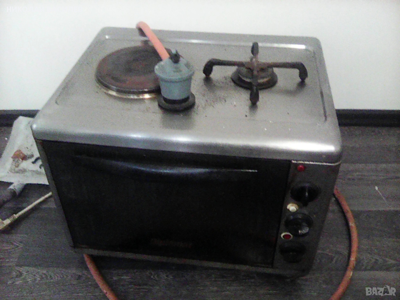 Печка   на   газ  и  ток   ., снимка 1